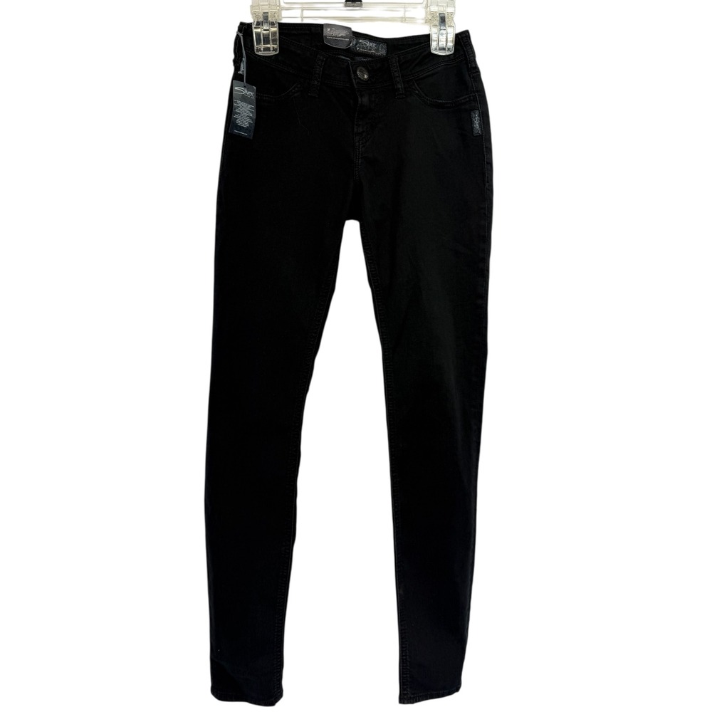 Silver Jeans Suki Jeggings Mid Rise Curvy Fit Relaxed Hip Skinny 26x31 (R38)